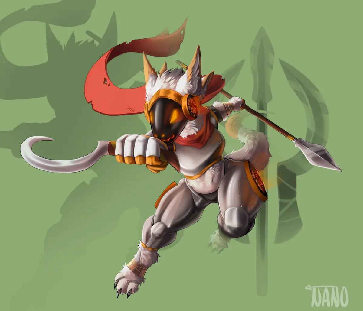 Fullcolor full body illustration